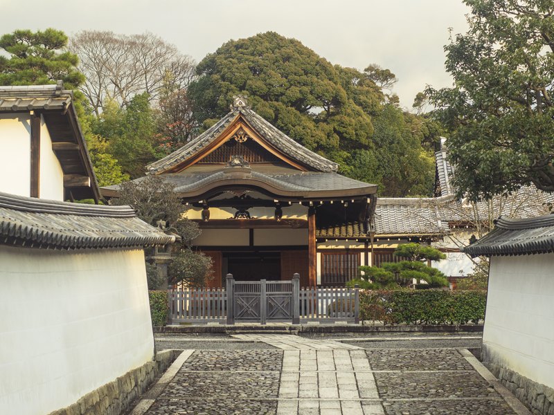 Japanse tempel in Kioto, Japan.