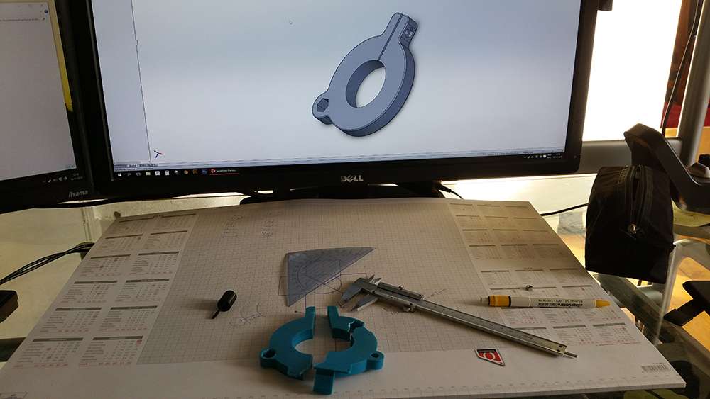 Ontwerpen van de 3D print